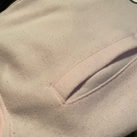 SANRIO MY MELODY KUROMI SPLIT HOODIE Ribbon Sleeves Pink & Black - XL - Picture 5 of 13